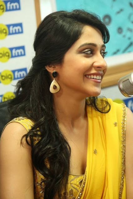 Regina Cassandra Latest Hot Stills In Yellow Saree 5